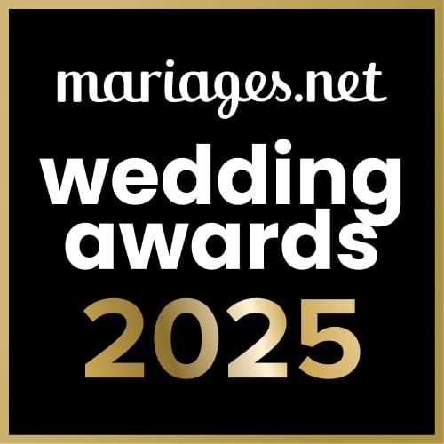 Marion Wedding Bonne fée, gagnant Wedding Awards 2025 Mariages.net